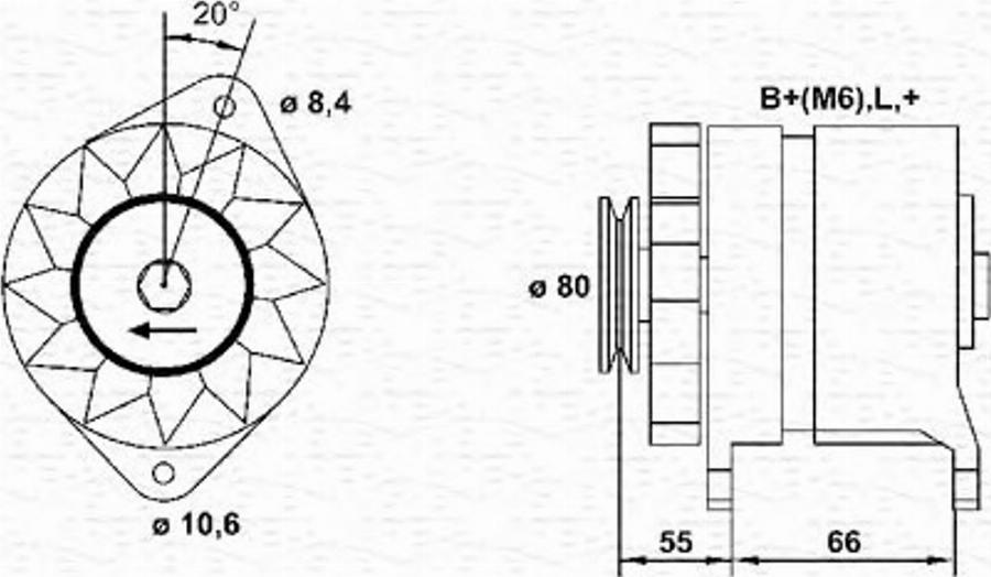 Magneti Marelli 943356173010 - Ģenerators www.autospares.lv