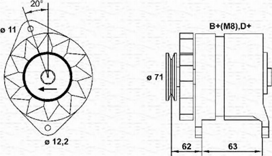 Magneti Marelli 943356859010 - Ģenerators www.autospares.lv