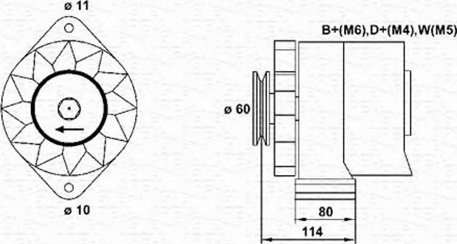 Magneti Marelli 943356248010 - Ģenerators www.autospares.lv