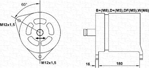 Magneti Marelli 943356229010 - Ģenerators autospares.lv