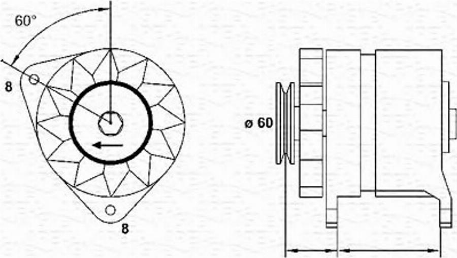 Magneti Marelli 943356746010 - Alternator www.autospares.lv