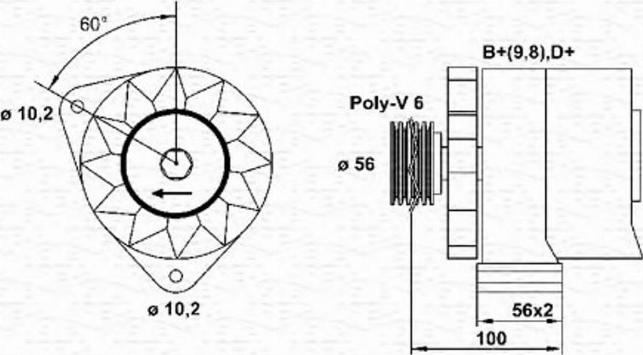 Magneti Marelli 943356736010 - Ģenerators www.autospares.lv