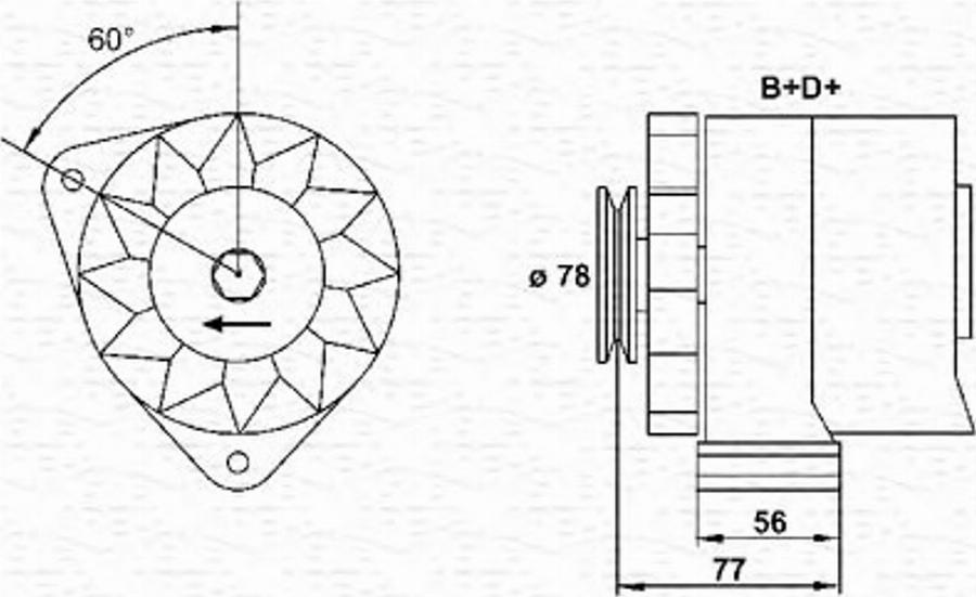 Magneti Marelli 943356725010 - Ģenerators www.autospares.lv