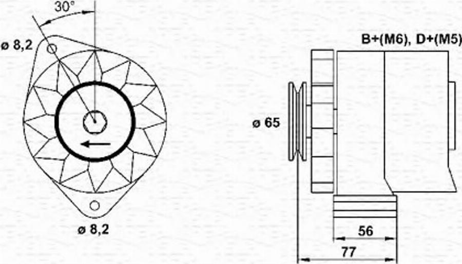 Magneti Marelli 943356728010 - Ģenerators www.autospares.lv