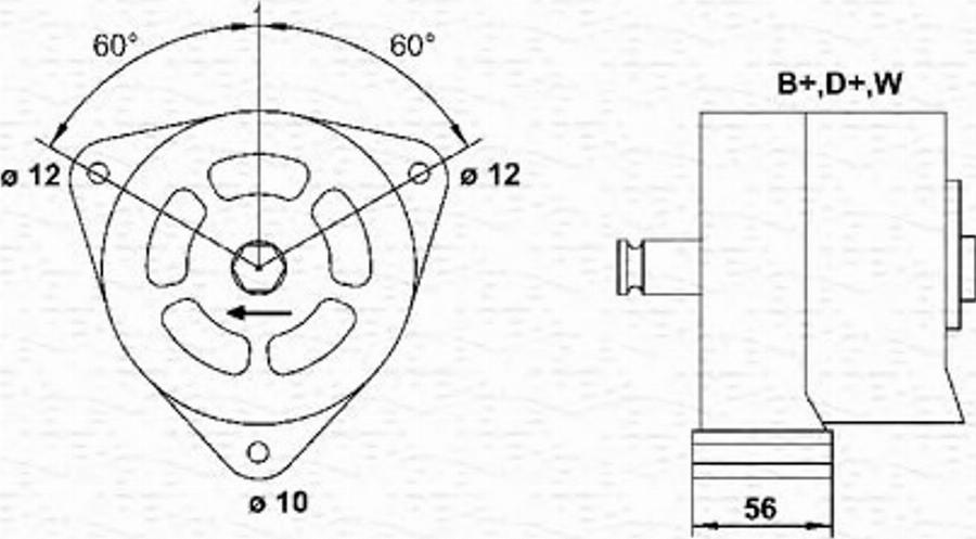 Magneti Marelli 943357707010 - Ģenerators www.autospares.lv