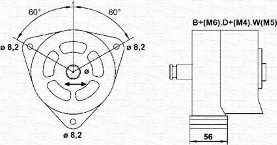 Magneti Marelli 943 35 771 501 0 - Ģenerators www.autospares.lv