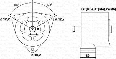 Magneti Marelli 943357716010 - Alternator www.autospares.lv