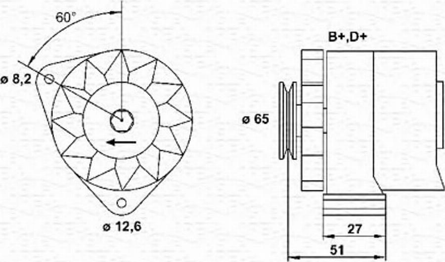 Magneti Marelli 943305820010 - Ģenerators www.autospares.lv