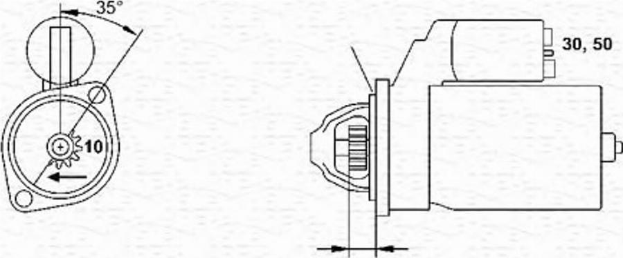 Magneti Marelli 943241099010 - Starter www.autospares.lv