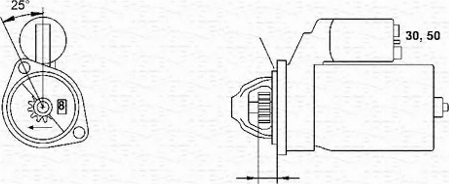 Magneti Marelli 943241158010 - Starteris www.autospares.lv