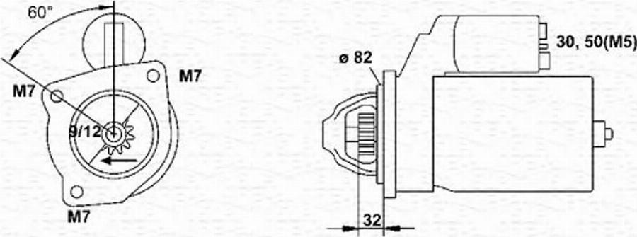 Magneti Marelli 943251402010 - Starteris www.autospares.lv