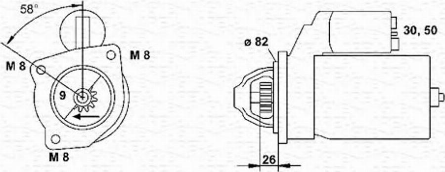 Magneti Marelli 943251487010 - Starteris www.autospares.lv