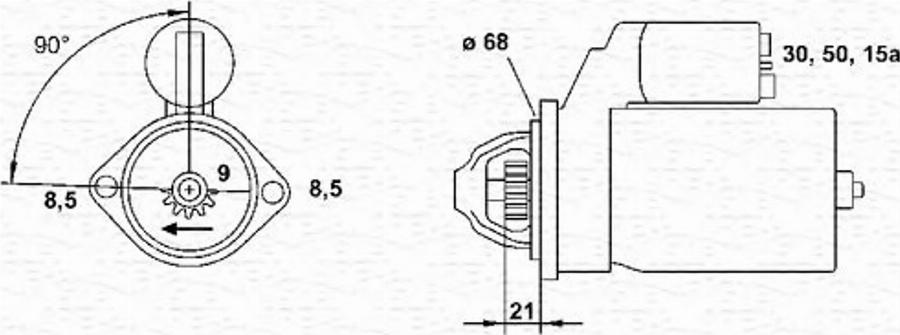 Magneti Marelli 943251439010 - Стартер www.autospares.lv