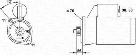 Magneti Marelli 943251434010 - Starter www.autospares.lv