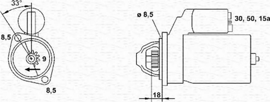 Magneti Marelli 943251048010 - Starteris www.autospares.lv