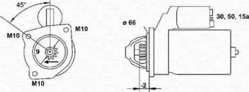 Magneti Marelli 943251109010 - Стартер www.autospares.lv