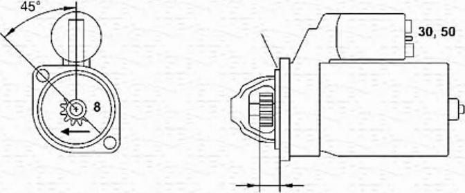 Magneti Marelli 943251896010 - Starteris www.autospares.lv