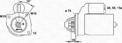 Magneti Marelli 943251885010 - Стартер www.autospares.lv