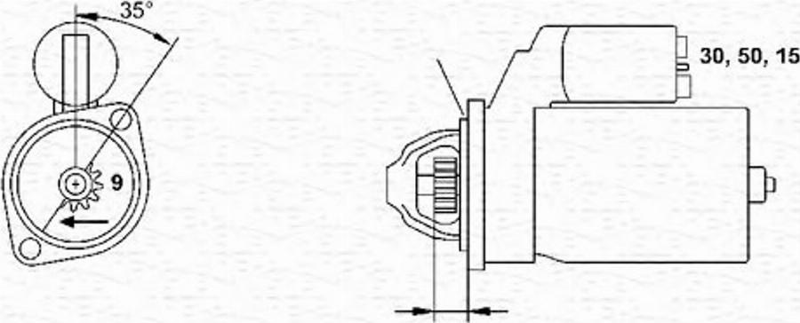 Magneti Marelli 943251220010 - Starteris autospares.lv