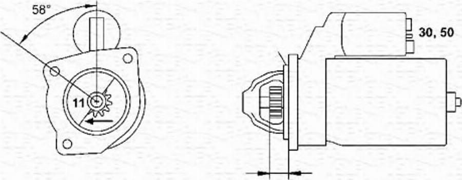 Magneti Marelli 943221434010 - Starteris www.autospares.lv