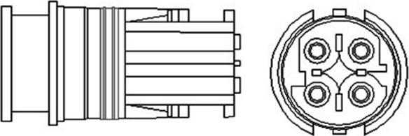 Magneti Marelli 466016355060 - Лямбда-зонд, датчик кислорода www.autospares.lv