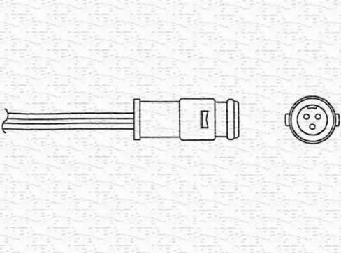 Magneti Marelli 460000453010 - Lambda zonde www.autospares.lv