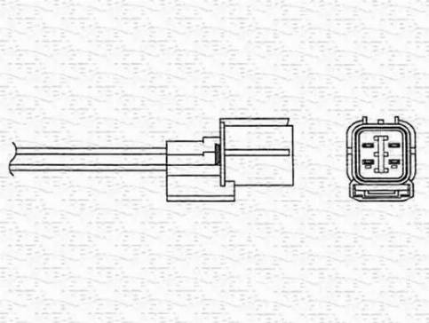 Magneti Marelli 460000475010 - Lambda zonde www.autospares.lv