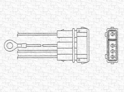 Magneti Marelli 460001850010 - Lambda zonde www.autospares.lv