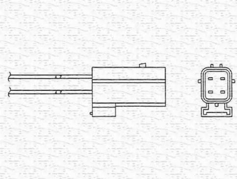 Magneti Marelli 460000173010 - Лямбда-зонд, датчик кислорода www.autospares.lv