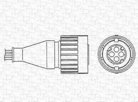 Magneti Marelli 460000242010 - Лямбда-зонд, датчик кислорода www.autospares.lv