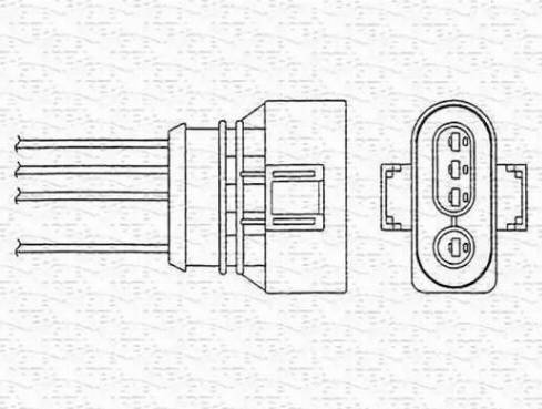 Magneti Marelli 460000423010 - Lambda zonde autospares.lv