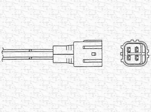 Magneti Marelli 460002143510 - Lambda zonde autospares.lv