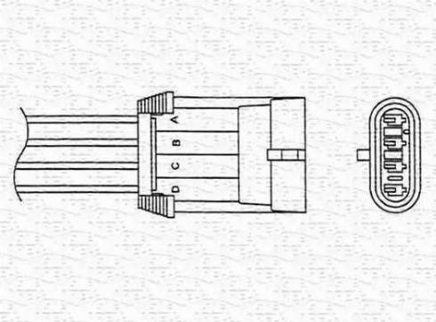 Magneti Marelli 460000431010 - Lambda zonde autospares.lv