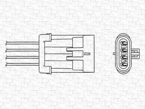 Magneti Marelli 460001893010 - Lambda zonde www.autospares.lv