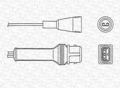 Magneti Marelli 460001859010 - Lambda zonde autospares.lv