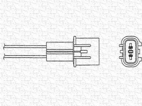 Magneti Marelli 460002144810 - Лямбда-зонд, датчик кислорода www.autospares.lv