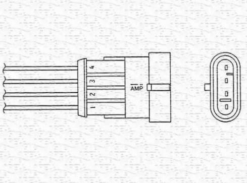 Magneti Marelli 460000296010 - Lambda Sensor www.autospares.lv