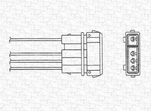 Magneti Marelli 460000183010 - Lambda zonde autospares.lv