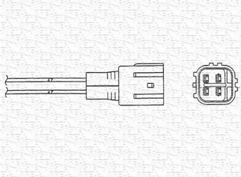 Magneti Marelli 460002143310 - Лямбда-зонд, датчик кислорода www.autospares.lv