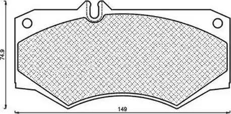 Magneti Marelli 430216170309 - Bremžu uzliku kompl., Disku bremzes autospares.lv