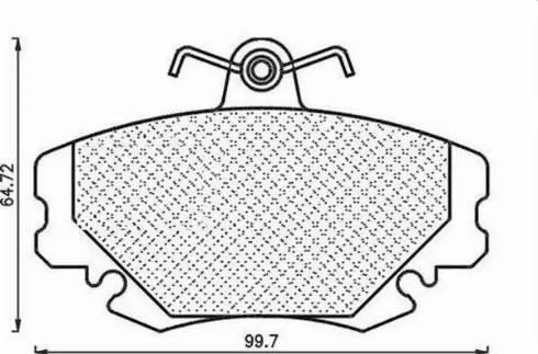 Magneti Marelli 430216171081 - Bremžu uzliku kompl., Disku bremzes www.autospares.lv