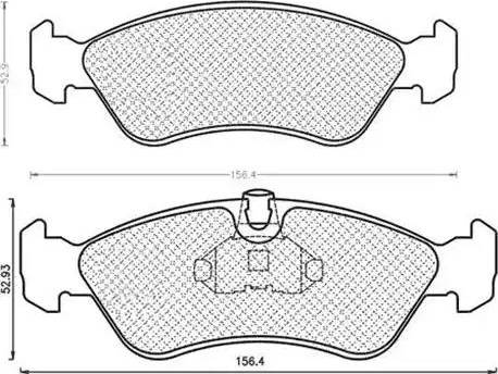 Magneti Marelli 430216171070 - Bremžu uzliku kompl., Disku bremzes www.autospares.lv