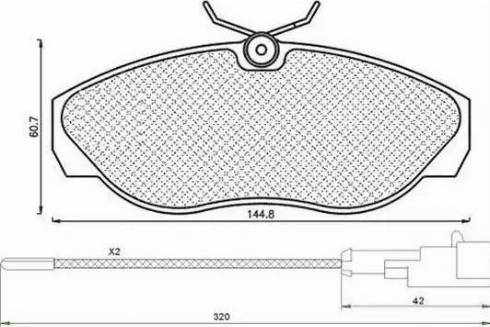 Magneti Marelli 430216171156 - Brake Pad Set, disc brake www.autospares.lv