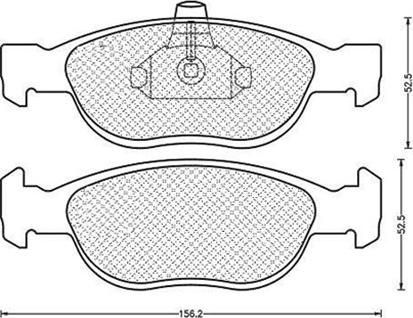 Magneti Marelli 430216171164 - Brake Pad Set, disc brake www.autospares.lv