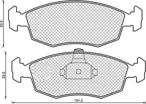 Magneti Marelli 430216171103 - Тормозные колодки, дисковые, комплект www.autospares.lv