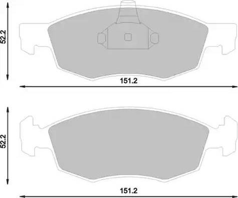 Magneti Marelli 430216171186 - Bremžu uzliku kompl., Disku bremzes www.autospares.lv