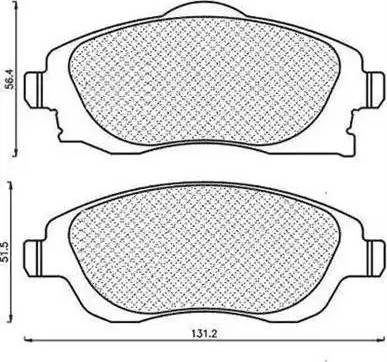 Magneti Marelli 430216171220 - Bremžu uzliku kompl., Disku bremzes www.autospares.lv