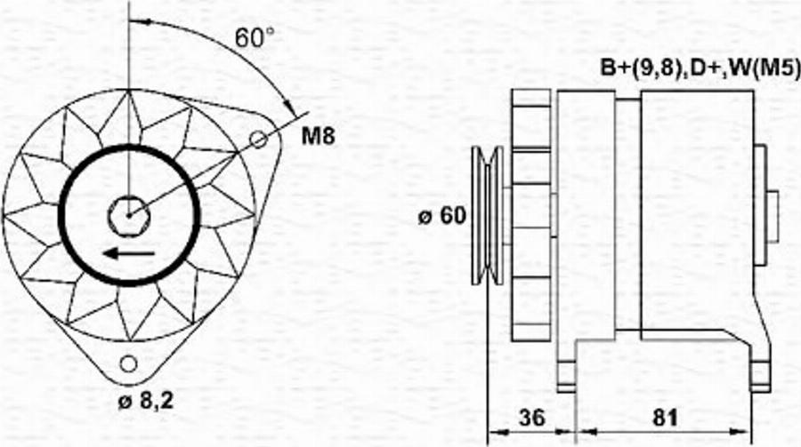 Magneti Marelli 054022581010 - Alternator www.autospares.lv