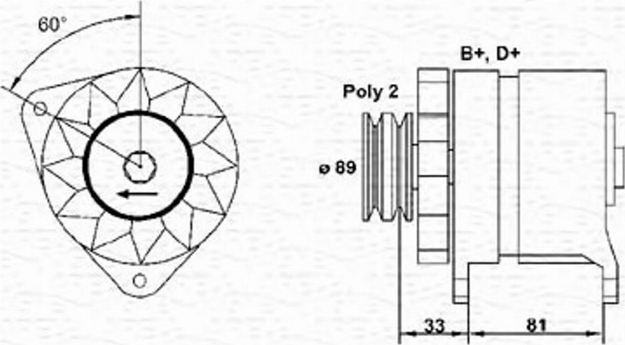 Magneti Marelli 054022642010 - Alternator www.autospares.lv