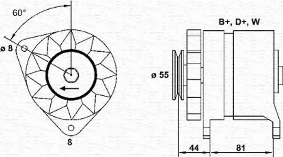 Magneti Marelli 054022656010 - Ģenerators www.autospares.lv